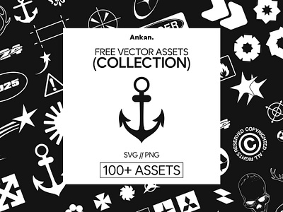 FREE Vector Assets Collection ankan ankanbiswas ankanbws ankandesign assets assets collections brand design ideas designassets designitems download dribble freeassets freedownload freepik graphic design gumroad studio2am tribalshapes vectorpack