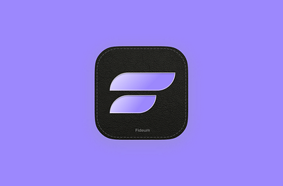 Fideum Cyrpto Wallet App Icon Exploration