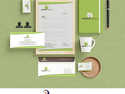 Stationary Design- PIUMAS GARDEN advertisingagency brandidentity branding datinglogo designagency designs eventplanner floraldesigns florallogos freelancing graphicdesigner illustrator innovatixhub logodesigner logodesigns marketing photoshop piumasgarden stationarydesigns weddingplanner