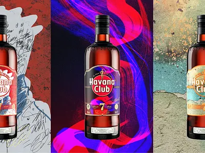 Havana Club 3d 3d visualization brand cgi drink product shot product visual product visualization visualization