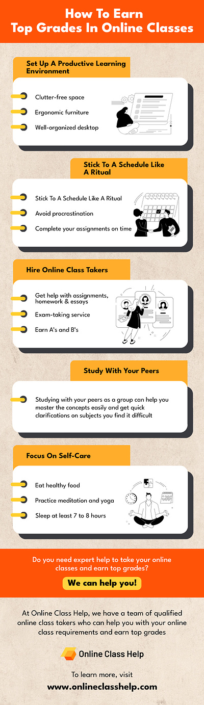 Best And Easy Ways To Score Top Grades In Your Online Classes