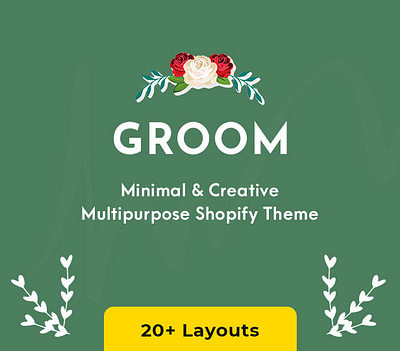 Groom - eCommerce Multi-Purpose Responsive Theme opencart prestashop shopify woocommerce wordpress