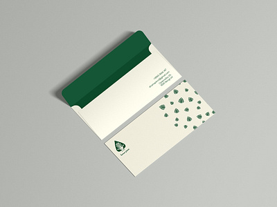 Forest logo on the envelope branding design graphic design illustration logo typography vector