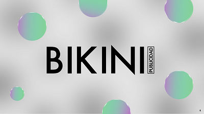 Bikini Films + Publicidad branding graphic design logo