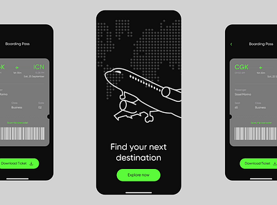 🚀 Flight Mobile App animation app app design dark design designer figma flight flightapp ios mobile mobileapp mobileappdesign ui uiux uiuxdesign uiuxdesigner userexperince userinterface ux