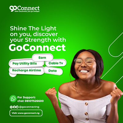 Ads Creative for Goconnect branding graphic design