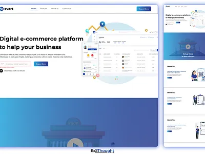 Evart: Empowering Distributors, Revolutionizing B2B Commerce! b2b catalogue digital catalog distributors ecommerce inventory management inventory management ui minimalist design mobile commerce design online sales online store design orders platform pricing control product showcase design qr codes responsive web design streamline user centric design uxui design