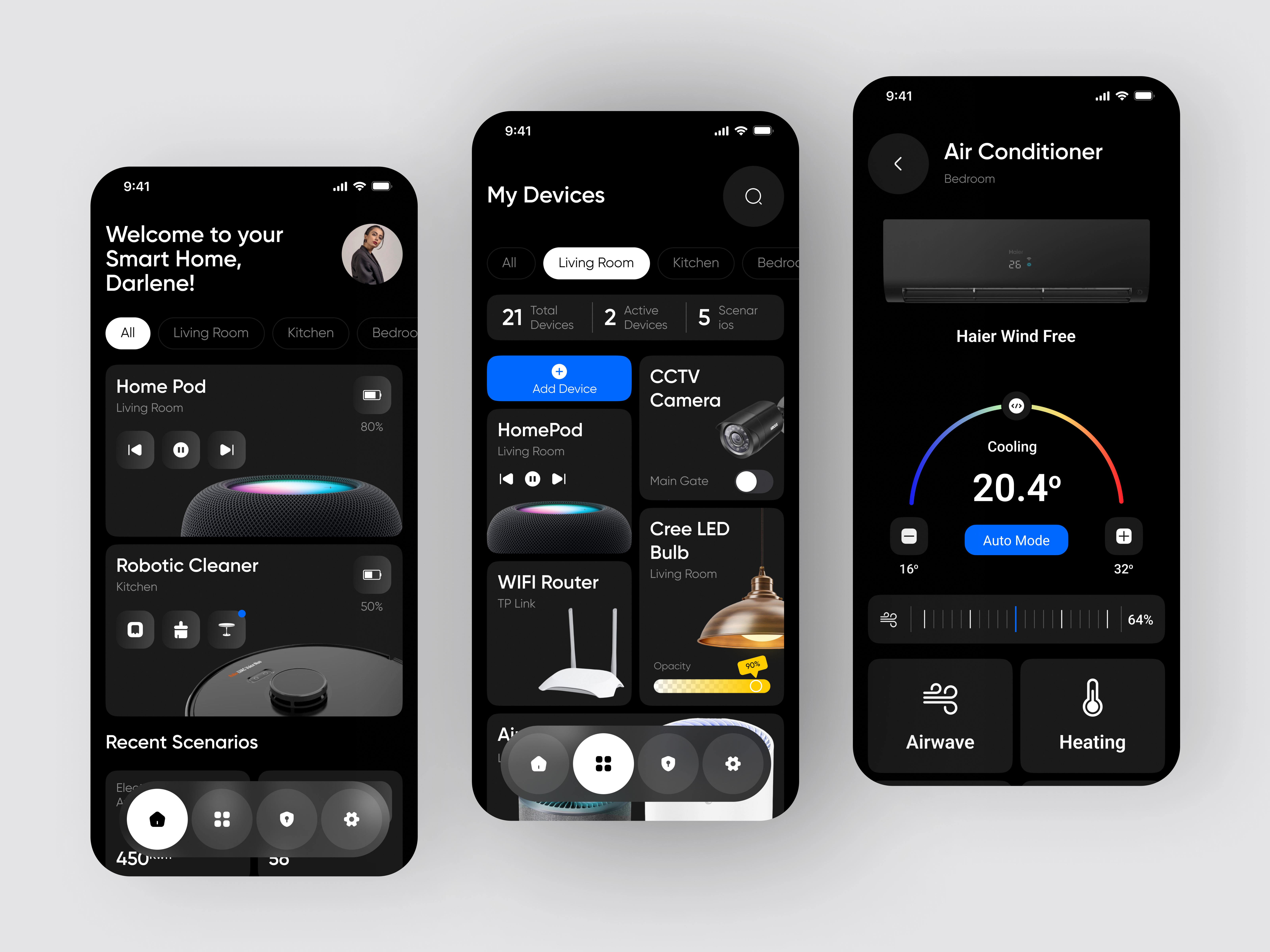 Example of Mobile App Design UI UX