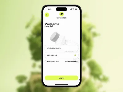EcoConnect - mobile app account amount branding cards connect connection dashboard design eco elinext friend home illustration mobile app profile quiz rewards tabbar ui ux