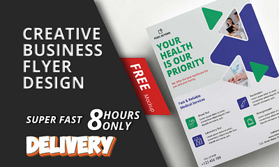 Healthcare Flyer design branding business flyer flyer flyer design graphic design health flyer design logo poster