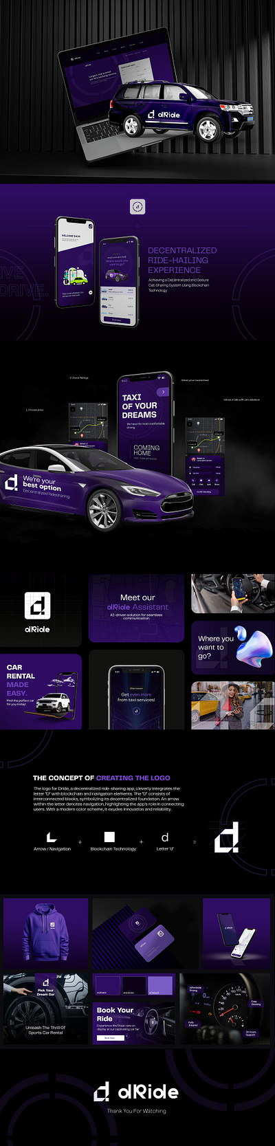 Decentralized Ride Sharing App app branding design graphic design ill illustration logo typography ui ux vector