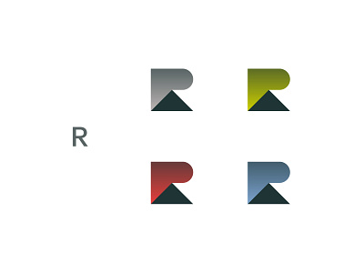 R / ROOF branding design font graphic design home house letter logo roof symbol