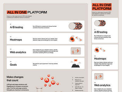 Zoho PageSense Site Redesign 3d 3d illustration figma interaction design interface ui ux web