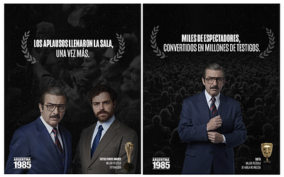Argentina 1985 - Temporada de premios design graphic design social media