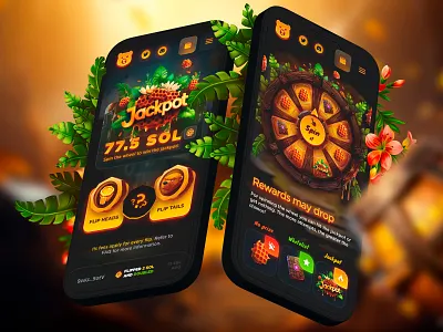 Roulette & CoinFlip: Casino App betting casino casino app casino roulette casino slots coinflip coinflip casino coinflip design gambling game coinflip game roulette mobile casino online roulette roulette roulette design roulette interface ui casino ux casino ux roulette web roulette