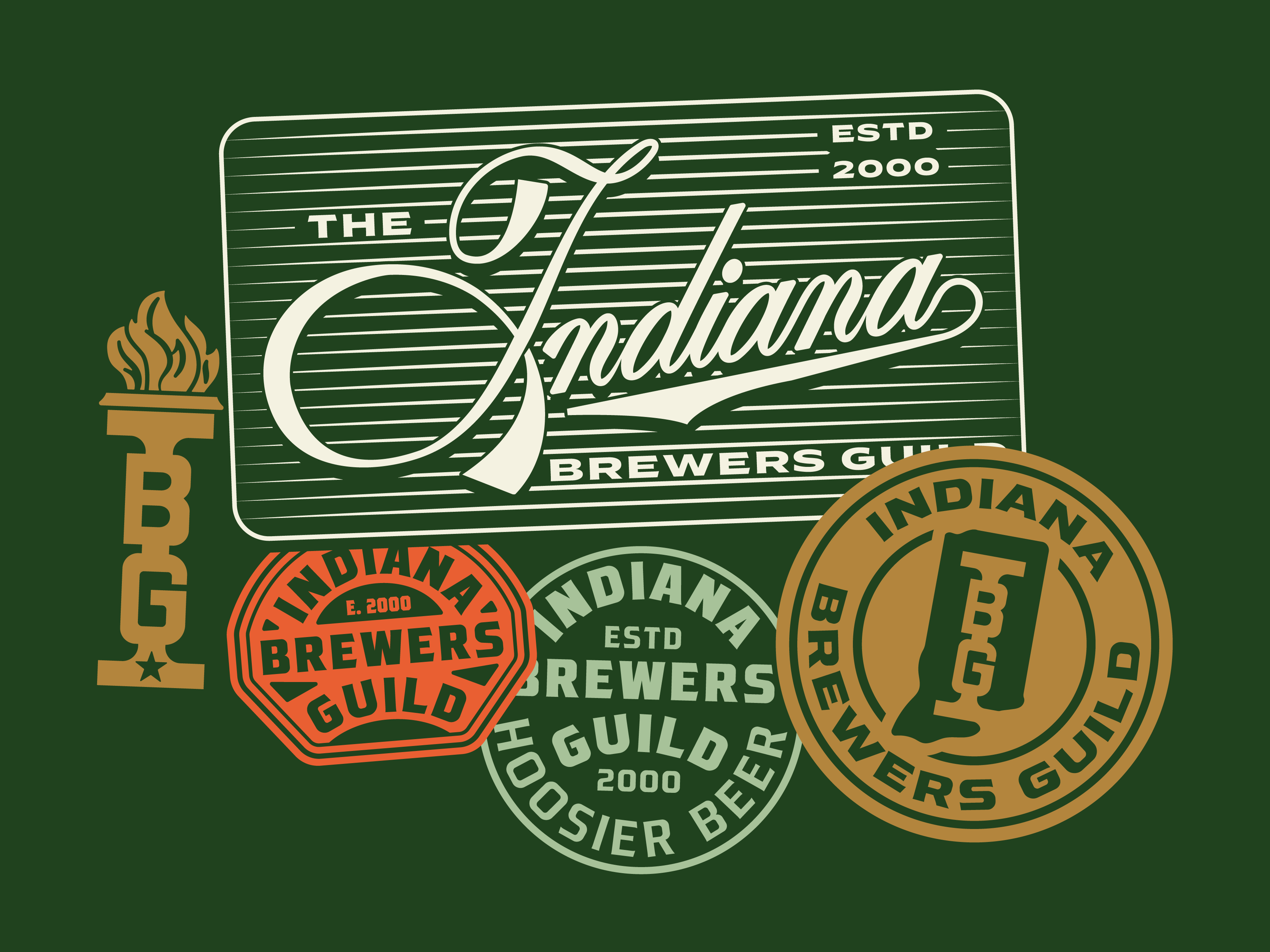 Brewers guild badges by Ryan Pickard on Dribbble