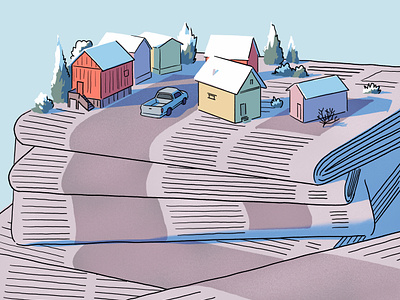 Local Journalism alaska editorial illustration illustration journalism monocle newspapers