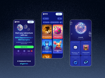 Gambling Mobile App gambling ui