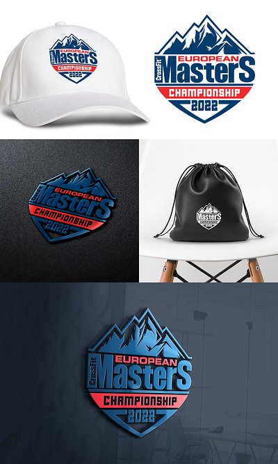 European CrossFit Masters Logo Design