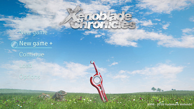 Xenoblade Chronicles Rebranding UI branding ui