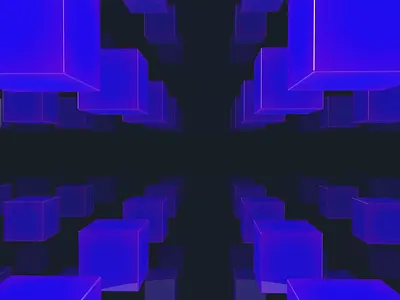 Interactive 3D background for web 3d 3d art 3d artist animation branding design graphic design illustration interaction logo motion graphics spline ui