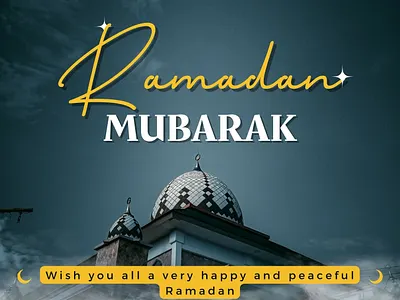 Ramadan Mubarak✨🌙 desiging design design wala graphic graphic design post design ramadan ramadan mubarak ramzan ramzan mubarak social media post