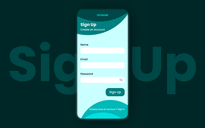 Challenge #088 Sign Up Form design sign up form typography ui ux