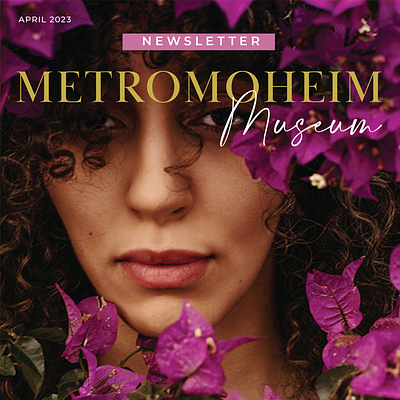 Newsletter Cover - Metromoheim design graphic design