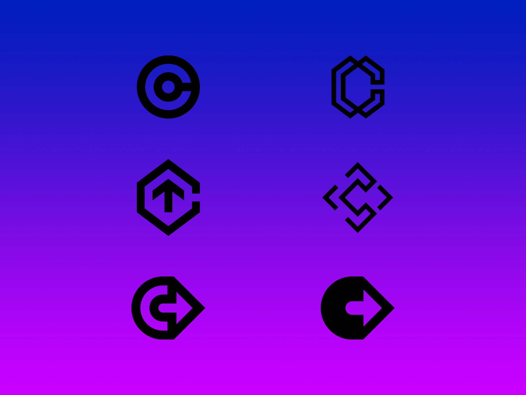 C Logos brand branding design graphic graphic design identity logo logotype monogram type typography visual design wordmark
