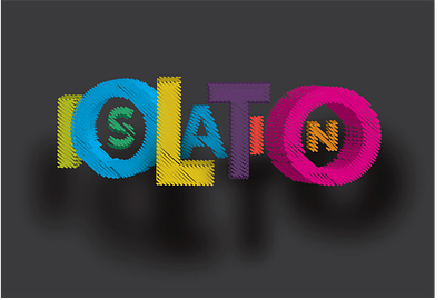 Alone again, naturally! - ISOLATION 3d graphic design motion graphics