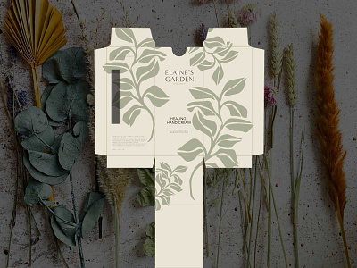 Elaine's Garden Package Design branding graphic design package design