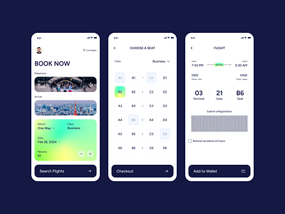 Air Travel Reservation App Design @ Flagship airlines booking app figma flight flight booking mobile mobile app reservation travel travel app ui uiux ux