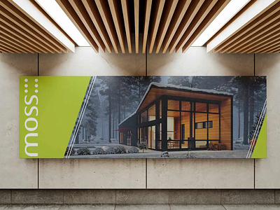 Billboard Design For Sustainable Company billboard design brand identity branding creative design design graphic design sustainable design