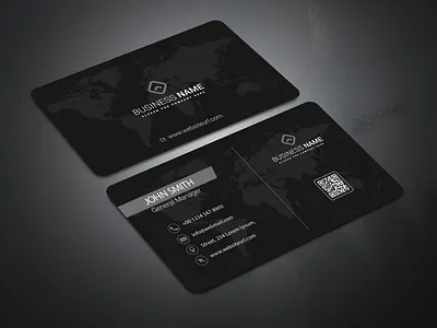 Modern luxury business card template design 3d brand identity branding business card company card corporate identity design graphic design illustration letterhead logo personal card qr code ui visiting card