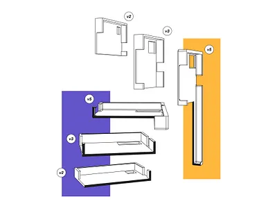 wip: a diagram for an iPhone hard-case diagram iphone product design