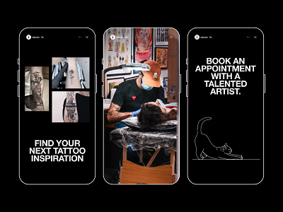 TatooDo Instagram stories design stories insta insta design insta stories instagram instagram design instagram post reels stories design tik tok ui ux