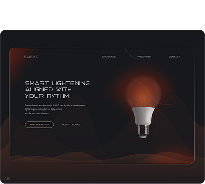Smart Bulb Product Landing Page | Webdesign clean flow framer illustration landingpage product design ui uidesign user experience ux webdesign website design
