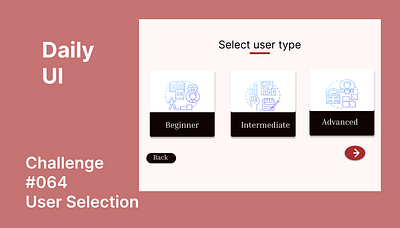 Daily UI Day 064 User Selection app branding design graphic design ui ux