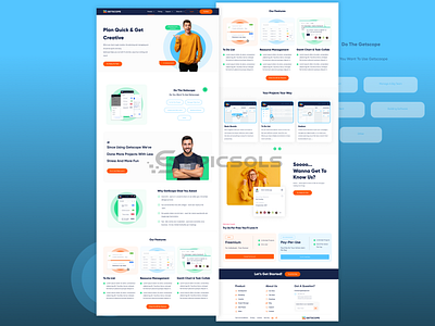 Landing page 3d animation app design branding epicsols figma figma design graphic design homepage design landing page design logo mockup mockup design motion graphics ui ui design ux ux design web design wireframes