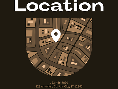 Map layouts animation graphic design