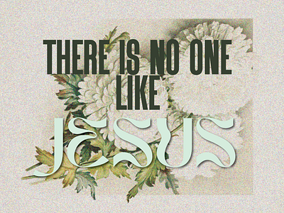 PCM Design Challenge | There Is No One Like Jesus art artwork church design design challenge graphic design pcmchallenge prochurchmedia social media typography