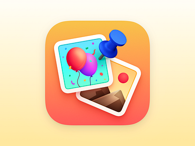 Pinning iOS App Icon app icon icon design ios app icon pin