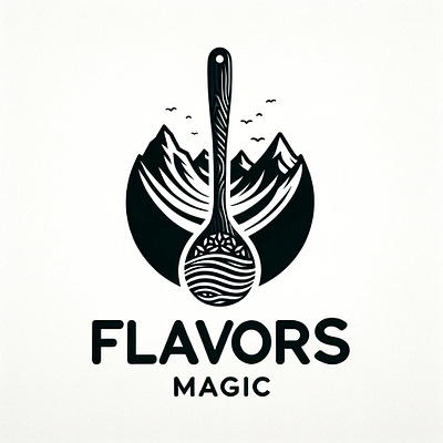 Flavour Magic logo 2d flat design adobe illustrator adobe photoshop branding cooking logo design graphic design illustration logo ui vector