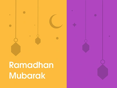 Ramadhan kareem Instagram post branding colors contrast design dribbble shot festival figma graphic design graphics greeting illustration instagram islam moon post ramadhan ramzan shapes stars vector