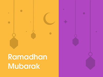 Ramadhan kareem Instagram post branding colors contrast design dribbble shot festival figma graphic design graphics greeting illustration instagram islam moon post ramadhan ramzan shapes stars vector