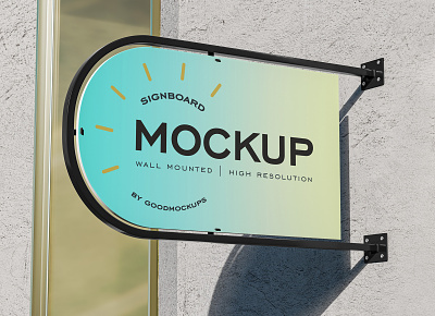 Free Frosted Glass Outdoor Office Name Plaque Logo Mockup PSD download free mockup freebie mockup mockup psd outdoor mockup psd psd mockup sign mockup
