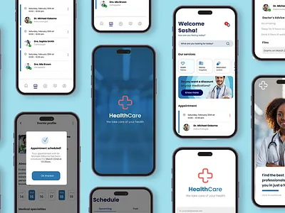 HealthCare case design healthcare mobile ui ux