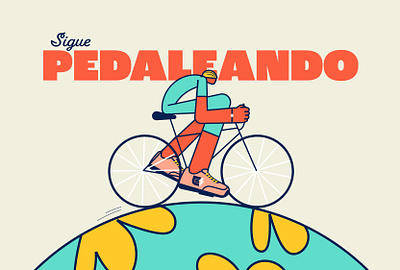 Cicla Bike Shop bike bikeshop branding funky ilustration