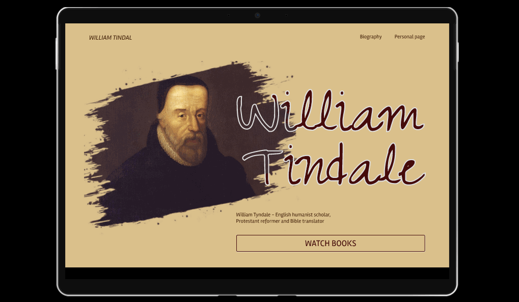 William Tindal animation ui дизайн сайтов