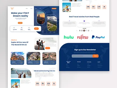 Travel Web Site figma travel travel web ui uiux web website